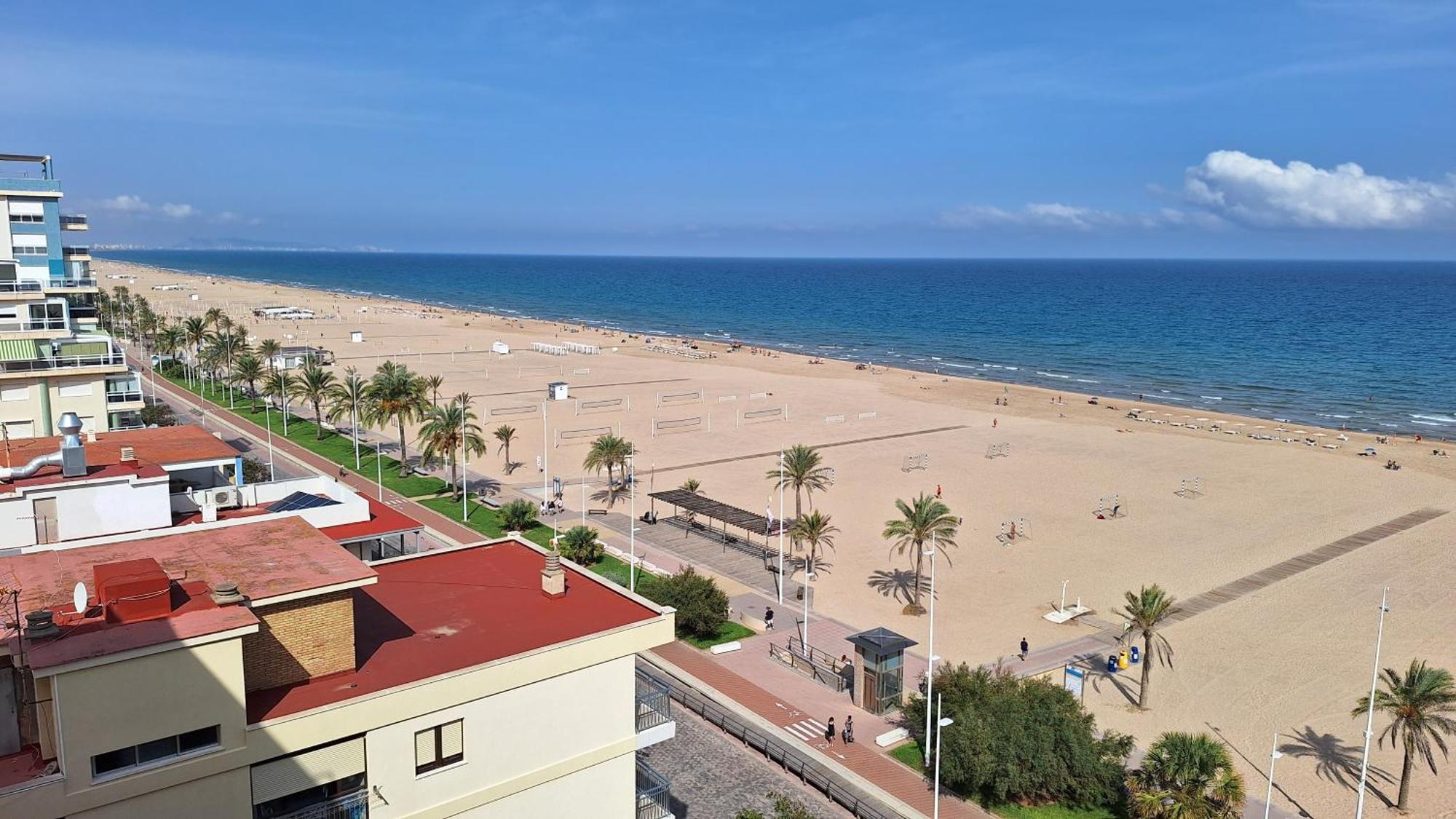 Preciosos Apartamentos Caracola EN LA PRIMERA LINEA DE LA PLAYA DE Gandía Exterior foto
