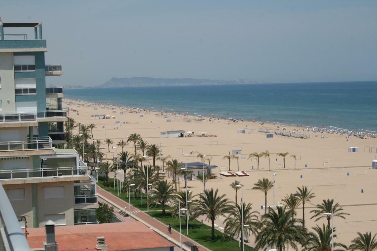 Preciosos Apartamentos Caracola EN LA PRIMERA LINEA DE LA PLAYA DE Gandía Exterior foto
